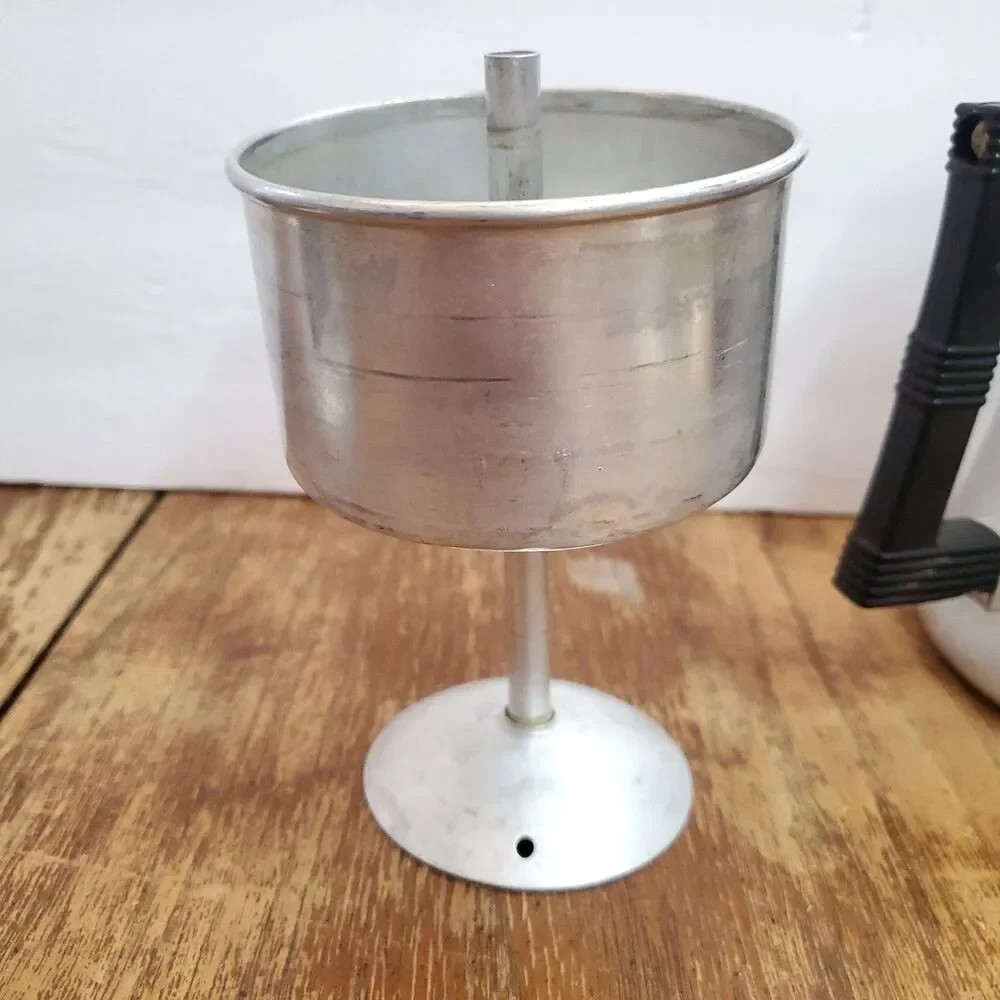 Vintage Wear-Ever 3006 Aluminum Stove Top Coffee Percolator Pot 6 Cup Made USA